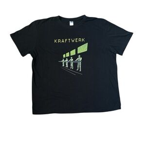 Black Kraftwerk Graphic T-Shirt
